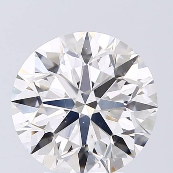 3.4 Carat Round Brilliant Natural Diamond