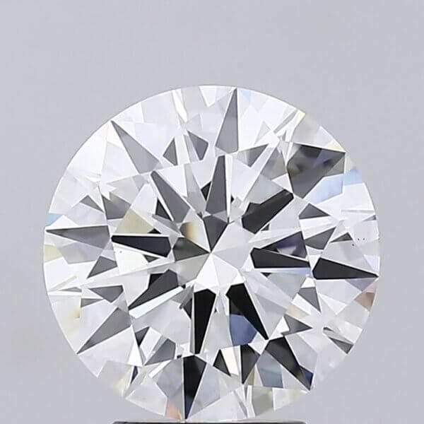 3.21 Carat Round Brilliant Lab-Grown Diamond