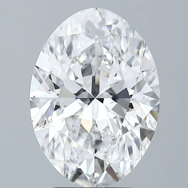 4.0 Carat Oval Lab-Grown Diamond