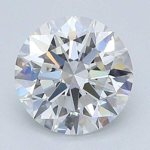 1.71 Carat Round Brilliant Lab-Grown Diamond