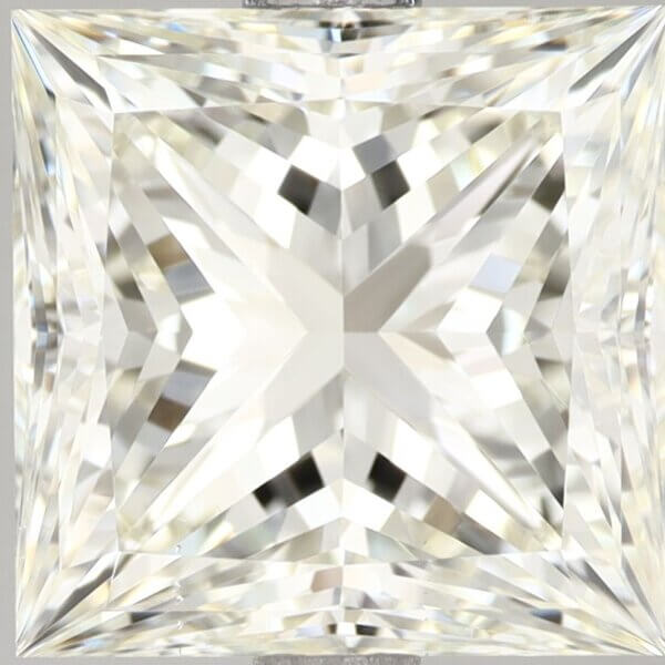 3.02 Carat Princess Cut Natural Diamond
