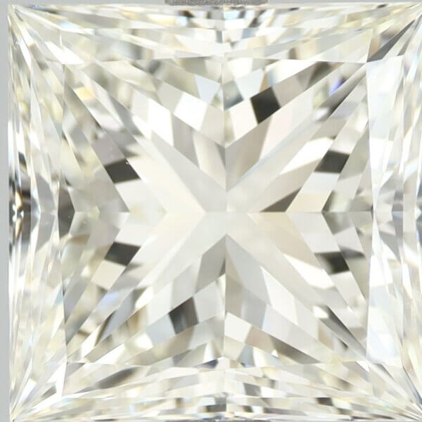 4.01 Carat Princess Cut Natural Diamond