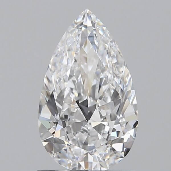 0.85 Carat Pear Natural Diamond
