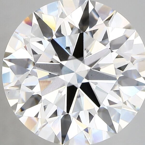 6.35 Carat Round Brilliant Lab-Grown Diamond