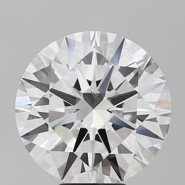 7.21 Carat Round Brilliant Lab-Grown Diamond