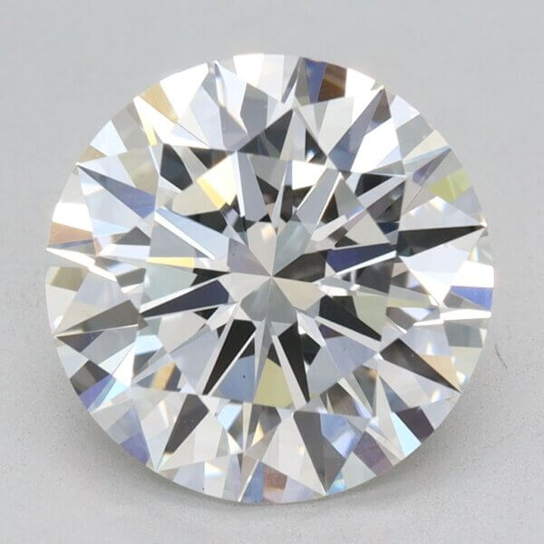3.02 Carat Round Brilliant Lab-Grown Diamond