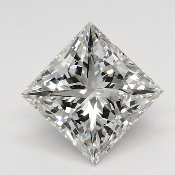 2.19 Carat Princess Cut Lab-Grown Diamond