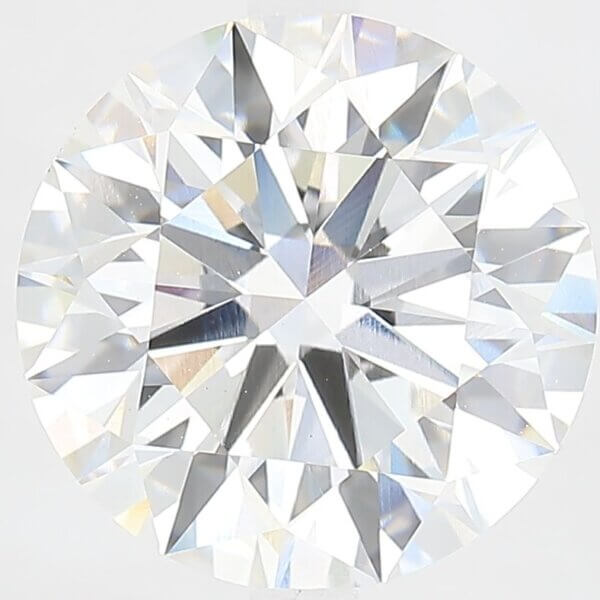 5.55 Carat Round Brilliant Lab-Grown Diamond