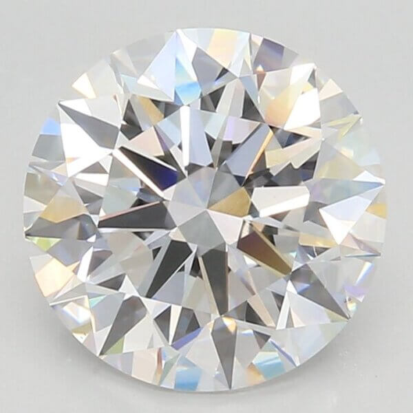 3.57 Carat Round Brilliant Lab-Grown Diamond