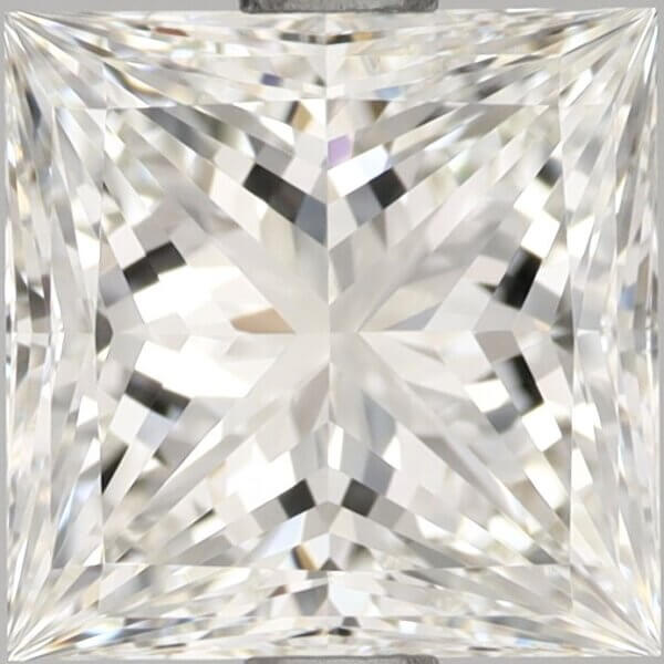 2.07 Carat Princess Cut Natural Diamond
