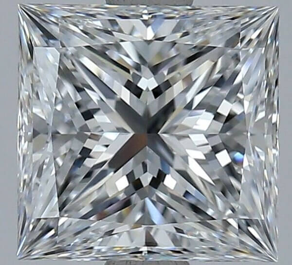 3.01 Carat Princess Cut Natural Diamond
