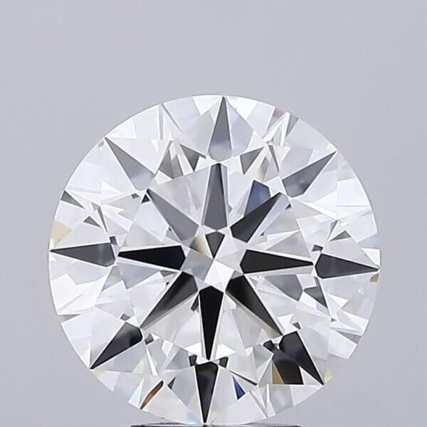 5.47 Carat Round Brilliant Lab-Grown Diamond