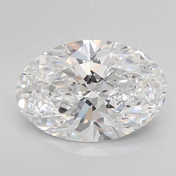 3.17 Carat Oval Lab-Grown Diamond