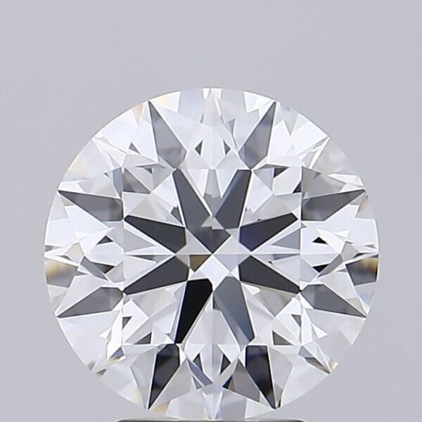 3.82 Carat Round Brilliant Lab-Grown Diamond