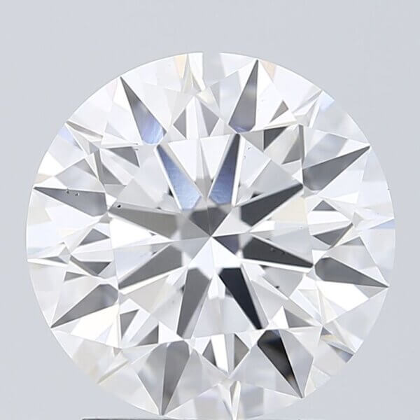 2.63 Carat Round Brilliant Lab-Grown Diamond