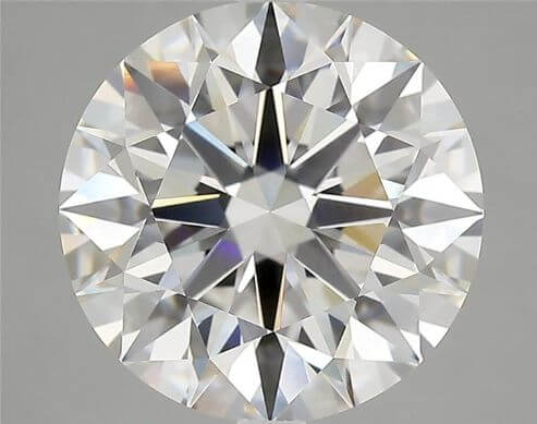 5.51 Carat Round Brilliant Lab-Grown Diamond