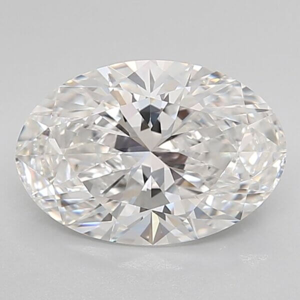 2.76 Carat Oval Lab-Grown Diamond