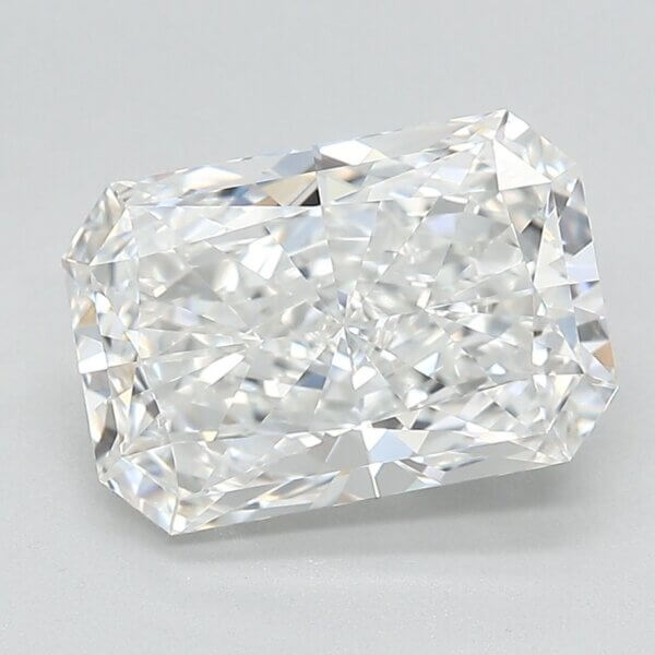 3.35 Carat Radiant Lab-Grown Diamond