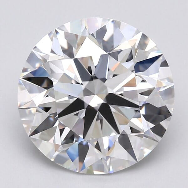 6.15 Carat Round Brilliant Lab-Grown Diamond