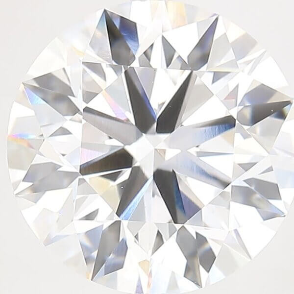 6.44 Carat Round Brilliant Lab-Grown Diamond
