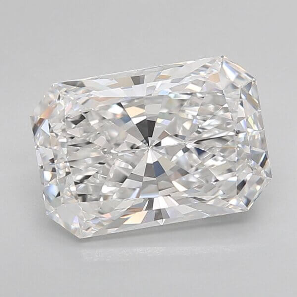 3.26 Carat Radiant Lab-Grown Diamond