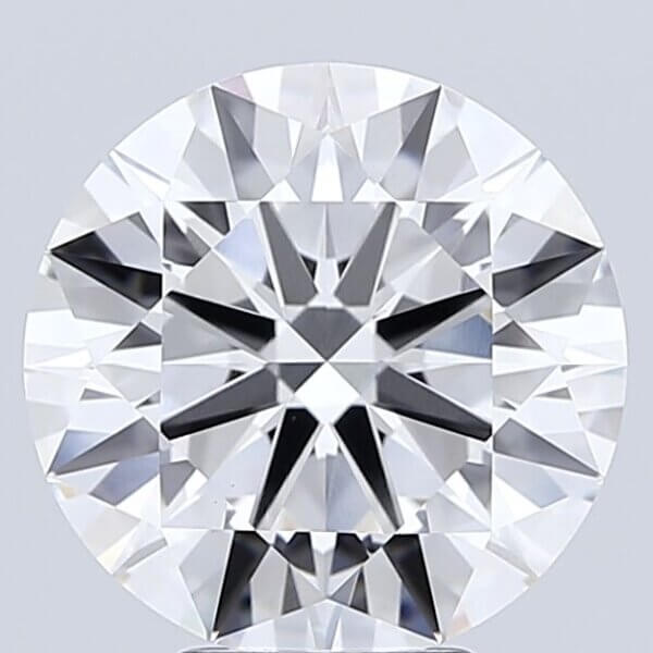 5.44 Carat Round Brilliant Lab-Grown Diamond