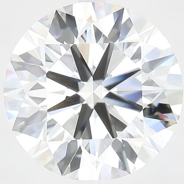 6.82 Carat Round Brilliant Lab-Grown Diamond