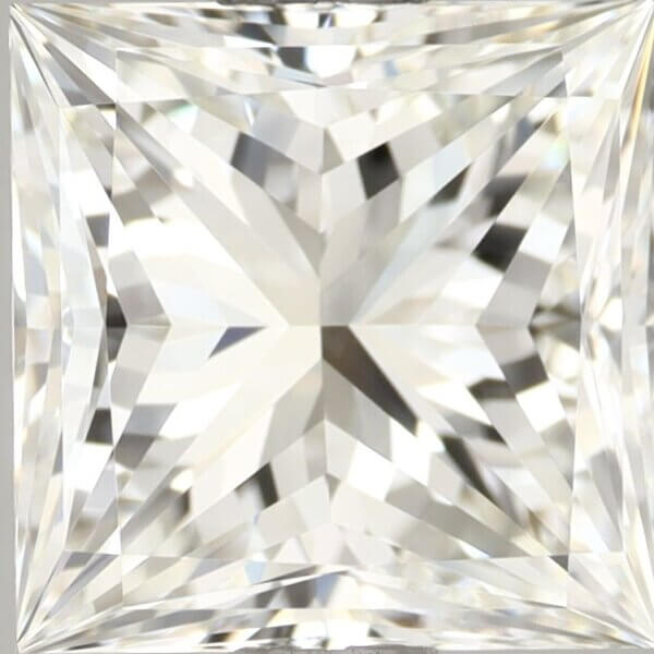 1.52 Carat Princess Cut Natural Diamond