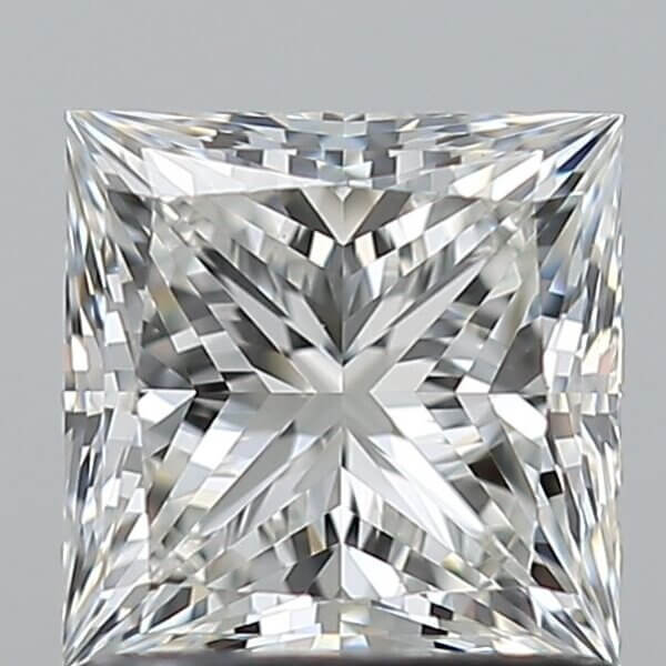 1.1 Carat Princess Cut Natural Diamond