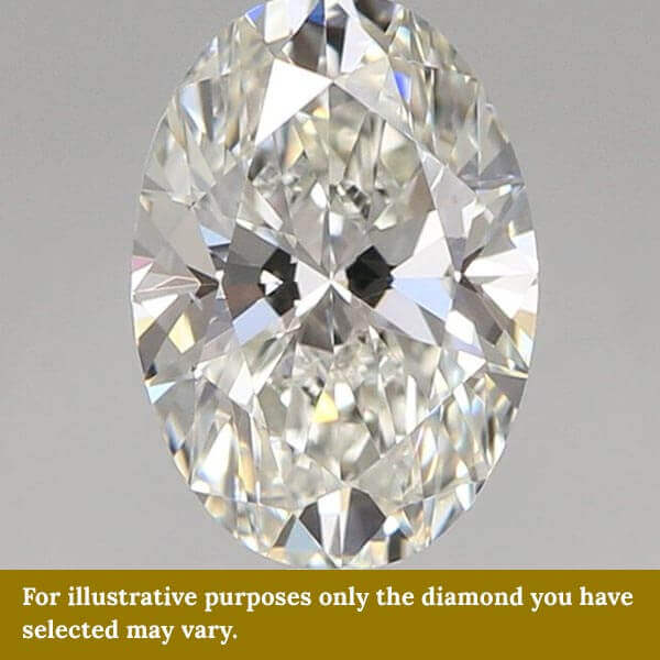 1.0 Carat Oval Natural Diamond