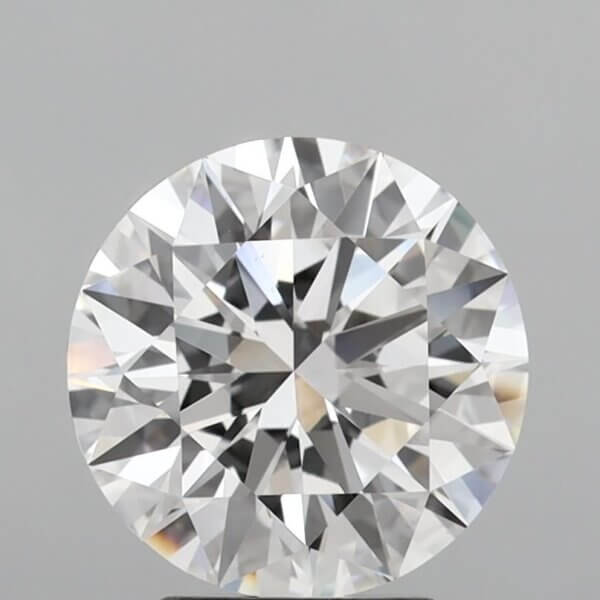 3.57 Carat Round Brilliant Lab-Grown Diamond