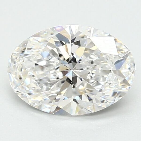1.39 Carat Oval Lab-Grown Diamond