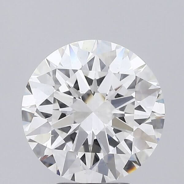 4.72 Carat Round Brilliant Lab-Grown Diamond