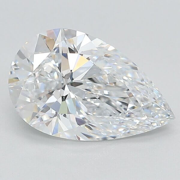 3.0 Carat Pear Lab-Grown Diamond