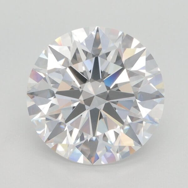 6.77 Carat Round Brilliant Lab-Grown Diamond