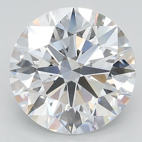 4.58 Carat Round Brilliant Lab-Grown Diamond