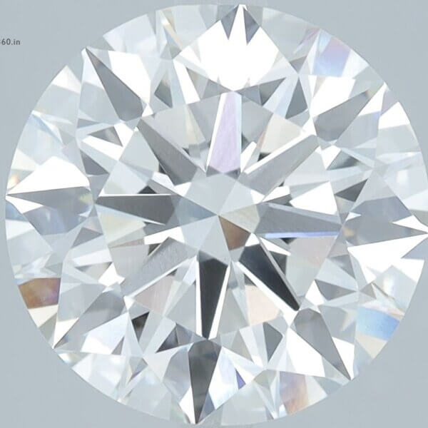 4.65 Carat Round Brilliant Lab-Grown Diamond