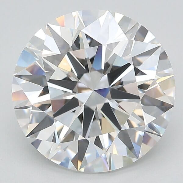 5.48 Carat Round Brilliant Lab-Grown Diamond