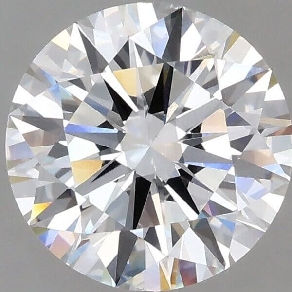 2.96 Carat Round Brilliant Lab-Grown Diamond