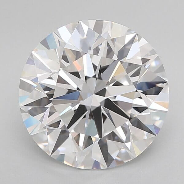 5.44 Carat Round Brilliant Lab-Grown Diamond