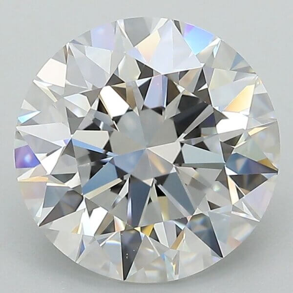 3.77 Carat Round Brilliant Lab-Grown Diamond