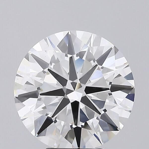 5.68 Carat Round Brilliant Lab-Grown Diamond