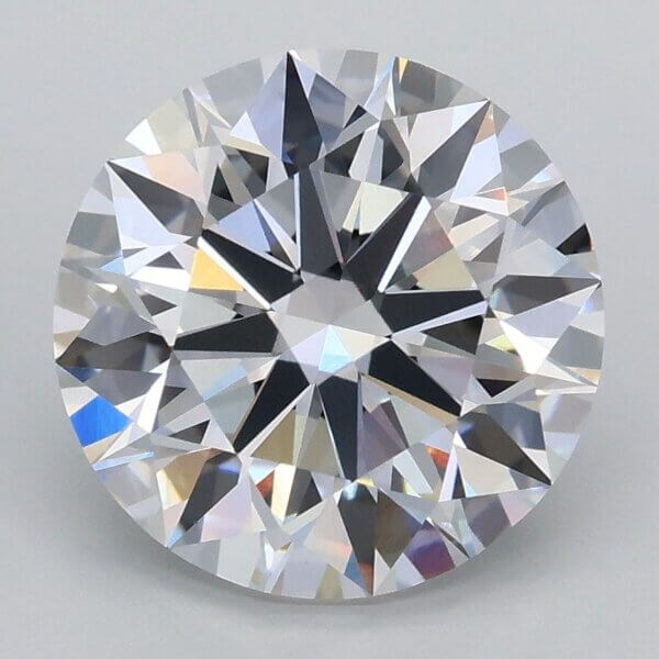 3.41 Carat Round Brilliant Lab-Grown Diamond
