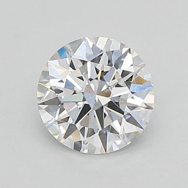 0.72 Carat Round Brilliant Lab-Grown Diamond