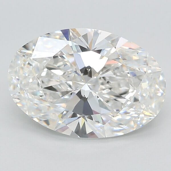 4.05 Carat Oval Lab-Grown Diamond