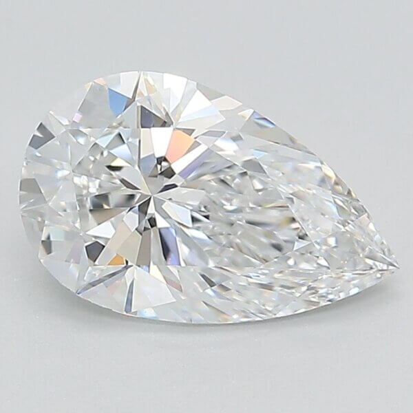 1.63 Carat Pear Lab-Grown Diamond