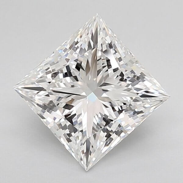 3.05 Carat Princess Cut Lab-Grown Diamond
