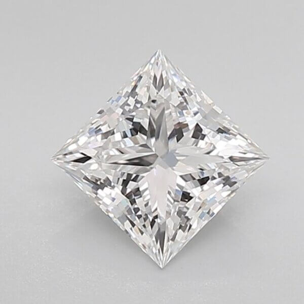 1.58 Carat Princess Cut Lab-Grown Diamond