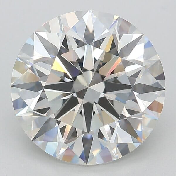 5.34 Carat Round Brilliant Lab-Grown Diamond