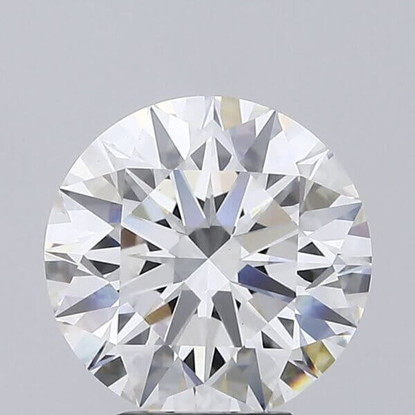 4.74 Carat Round Brilliant Lab-Grown Diamond